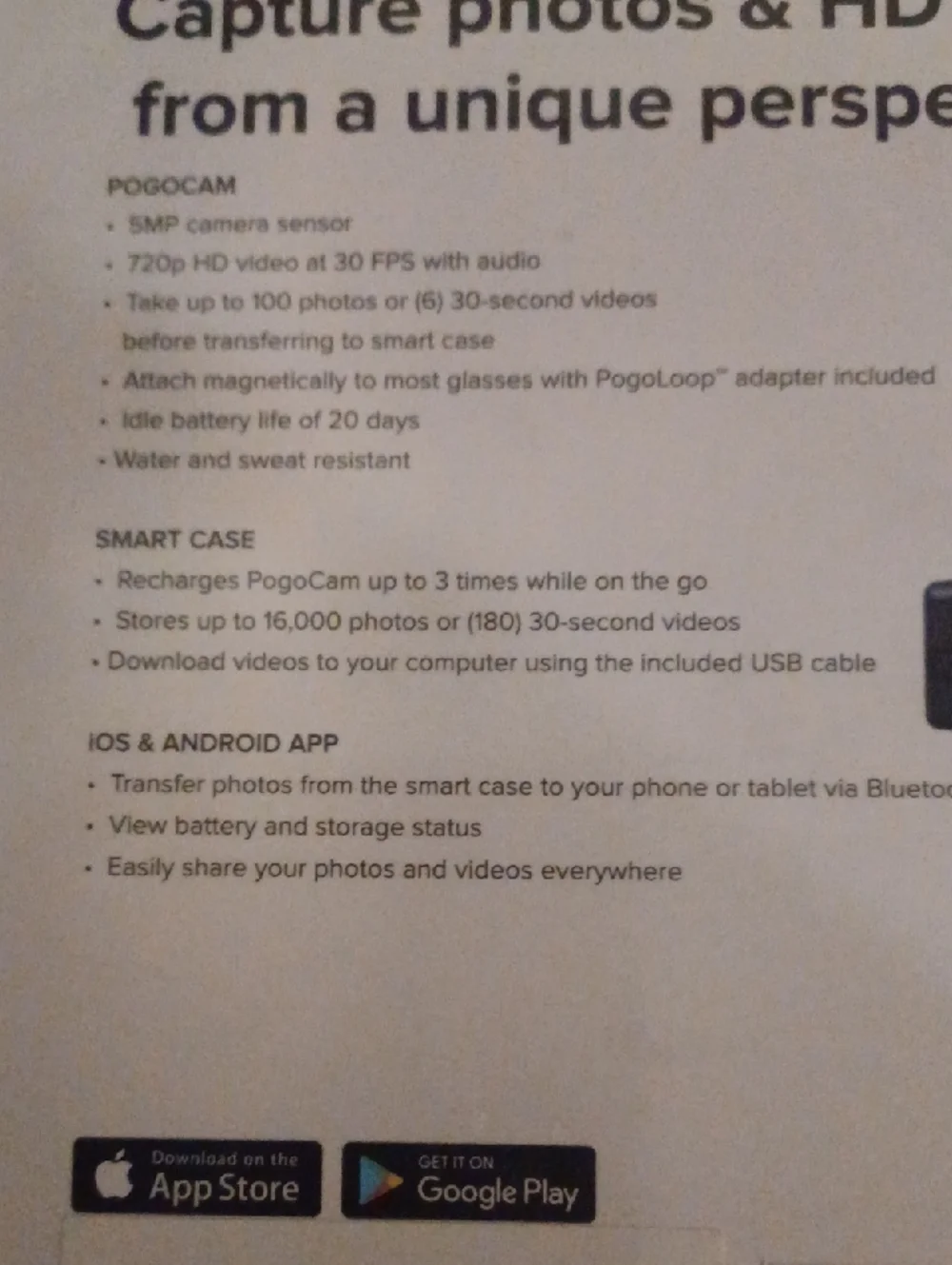 Wearable Camera — Black